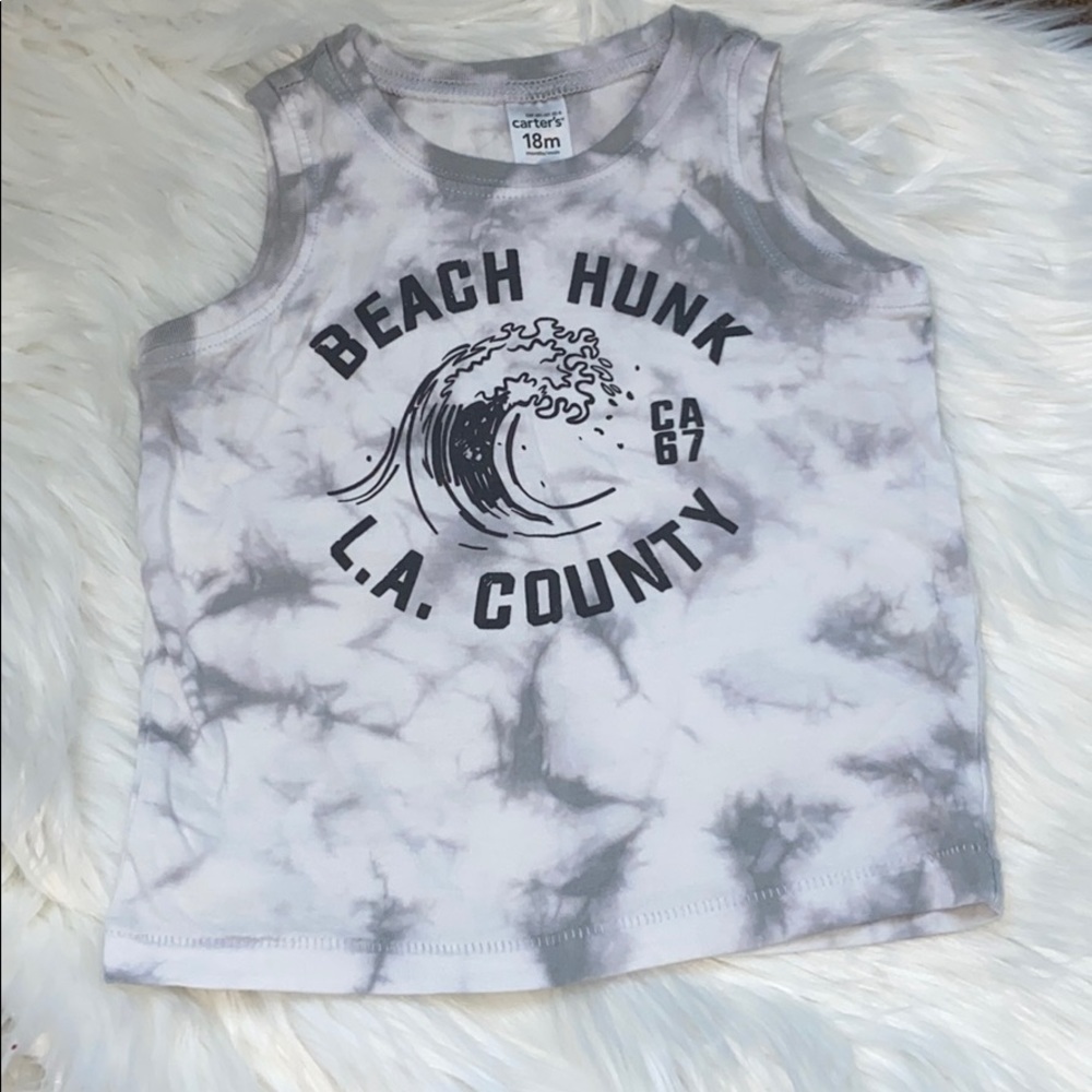18 Months // Baby Boy Tank Tie Dye